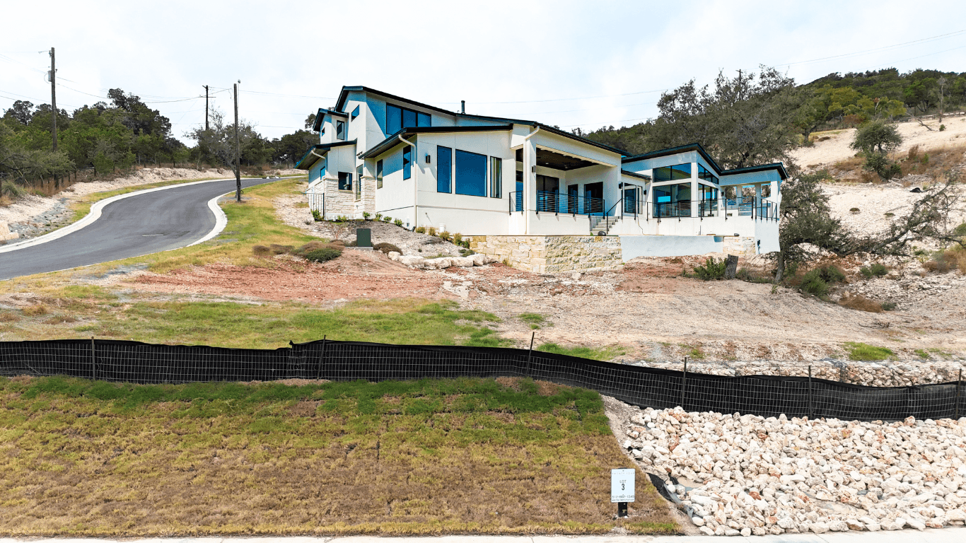 Lot 3 — 3700 Serene Hills Pass — lot boundary