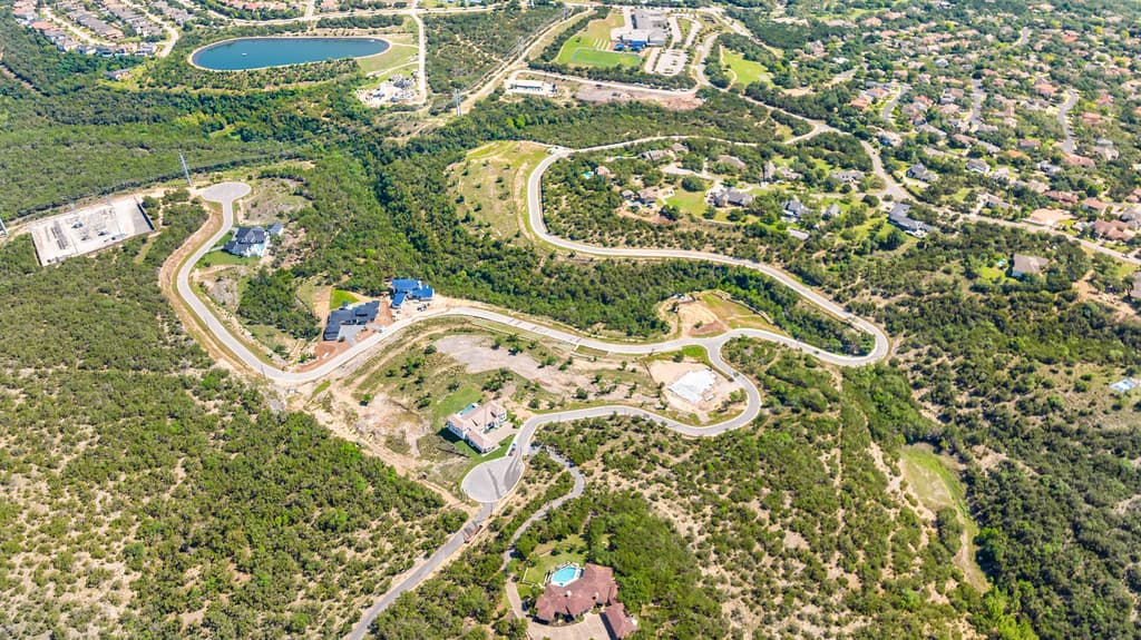 Lot 12 — 3610 Madrone Canyon Drive — aerial